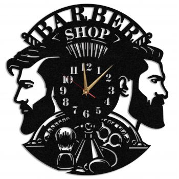 Ceas Personalizat Frizerie Barbershop 01 - Diametru 45 cm