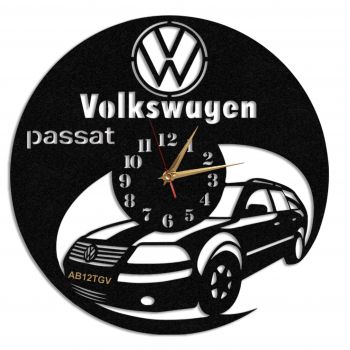 Ceas Personalizat Volskwagen Passat 01 - Diametru 35 cm