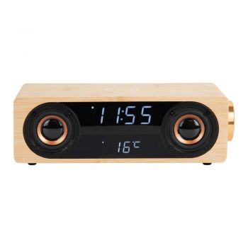 Radio cu ceas deșteptător digital cu încărcător wireless Classic BT – Karlsson