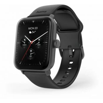 SmartWatch Hama Fit Watch 6010, GPS, Black