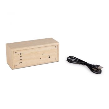 Ceas deșteptător digital/de masă Timber – Balvi