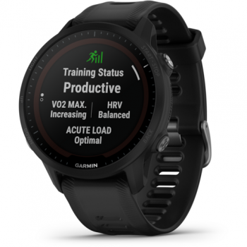 GARMIN Ceas inteligent, Garmin, Forerunner 955 Solar, negru