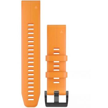 GARMIN Curea din silicon Garmin 010-12863-01, Quickfit, 22mm, Portocaliu