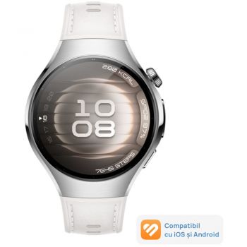 Smartwatch Huawei Watch 5, 42mm, White Composite Strap