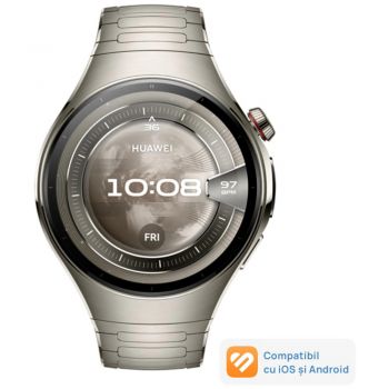 Smartwatch Huawei Watch 5, 46mm, Titanium Strap