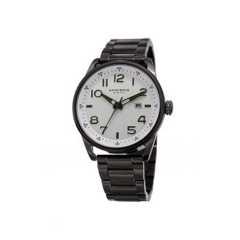 Ceas analog AK956 -  AS8058 - alb