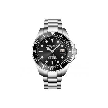 Ceas analog Depthmaster 4048 automatic 42 mm Bratara din otel inoxidabil -  Sniper - Albastru