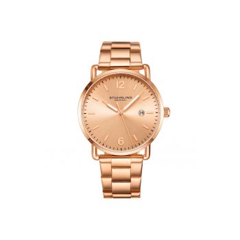 Ceas analog din otel inoxidabil Oslo 3902 - Quartz - 38 mm Fashion -  3956 Q