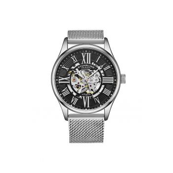 Ceas automatic cu bratara tip plasa Atrium