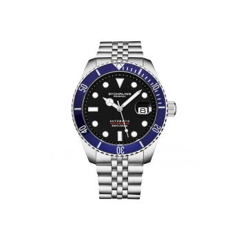 Ceas automatic Depthmaster 4045 - carcasa de 44 mm - bratara din otel inoxidabil -  Automa - negru
