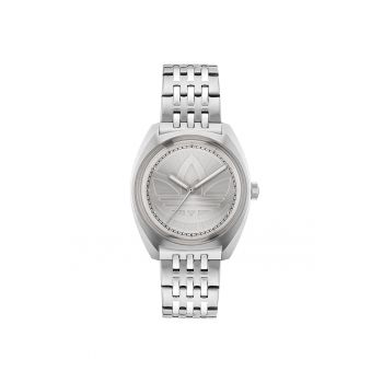 Ceas barbatesc  EDITION ONE - inox - 39x12mm - argintiu - mecanism quartz - rezistenta la apa 5 ATM