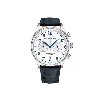 Ceas cronograf GR1-Q - quartz - 42 mm -  GR1-Q - alb