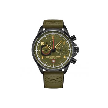 Ceas cronograf Volda Aviator - kaki