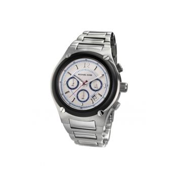 Ceas de barbati -  Otel - 46mm - Argintiu