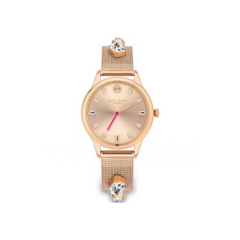 Ceas de dama  DD105RGM - Quartz - 35mm - 3ATM - Auriu