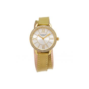 Ceas quartz cu o curea de piele Deauville