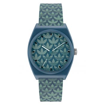 Ceas unisex  PROJECT TWO GRFX - albastru - mecanism quartz - rezistenta la apa 5 ATM - 38x10mm