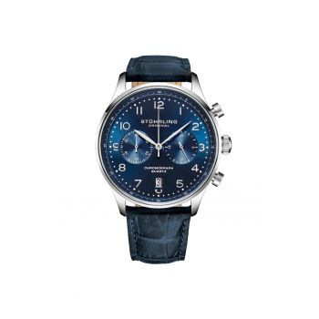 GR1-Q Ceas Quartz 42mm Cronograf -  GR1-Q - Albastru