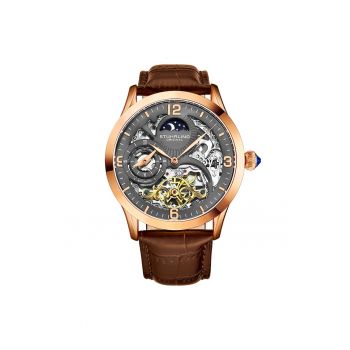Ceas automat dual time Special Reserve - 44 mm - auriu rose