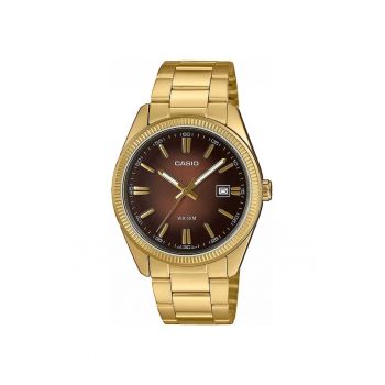 Ceas barbatesc  MTP-1302PGC-5AVEF Quartz Auriu