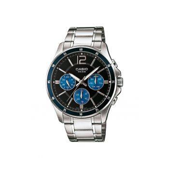 Ceas barbatesc  MTP-1374PD-2AVEF Quartz Argintiu