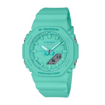Ceas dama -  Cauciuc/Plastic - Quartz - Verde