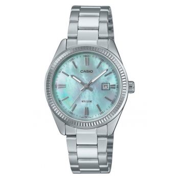 Ceas dama  LTP-1302DS-2AV - bratara inox - cadran mother of pearl - rezistent la apa 50M - 30.20x08.80mm