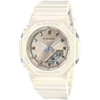 Ceas G-SHOCK Damski - Bej - Cadran Aur - Rezistent la apa 20 ATM - Curea Cauciuc