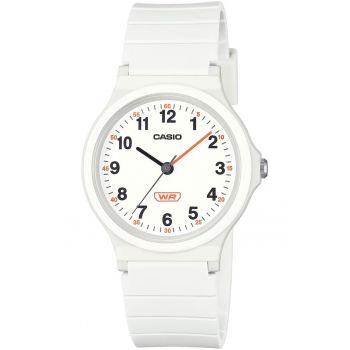 Ceas  Quartz - Analog - Alb - Rezistent la apa 1 ATM