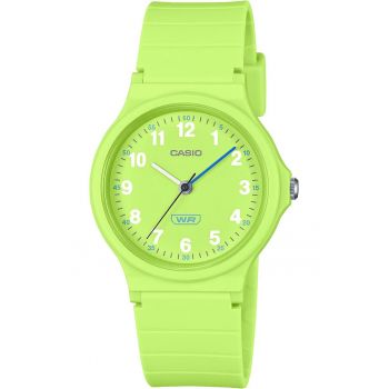 Ceas  Quartz - Verde - Curea Cauciuc - 3 ATM