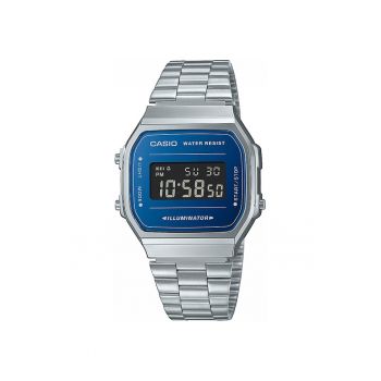 Ceas barbatesc  A168WEM-2BEF Quartz Argintiu