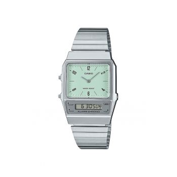 Ceas barbatesc  AQ-800E-3AEF Quartz Argintiu