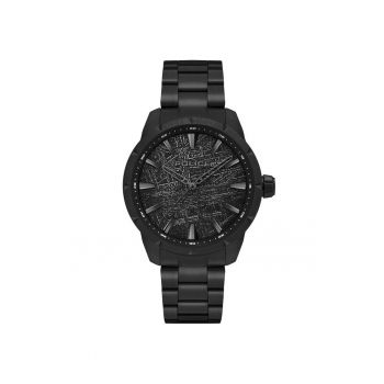 Ceas barbatesc  PEWJG2202903 Quartz Negru