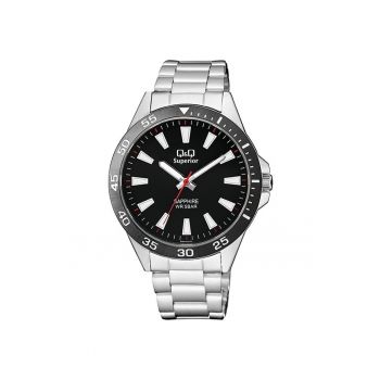 Ceas barbatesc  S08A-001PY Quartz Argintiu