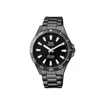 Ceas barbatesc  S08A-003PY Quartz Negru
