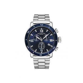 Ceas cronograf cu o bratara din inox DualMode 4040