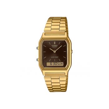 Ceas dama  AQ-230GA-5AMQYES Quartz Auriu