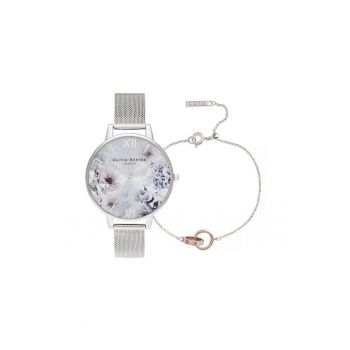 Ceas Dama -  Sunlight Florals OBGSET145 - Set cu Bratara