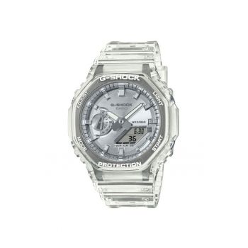 Ceas G-SHOCK - model GA-2100BM-7A8ER - plastic/poliuretan/cauciuc - transparent/gri - 45mm - rezistent la apa 200m Ceas G-SHOCK - model GA-2100BM-7A8ER - plastic/poliuretan/cauciuc - transparent/gri - 45mm - rezistent la apa 200m