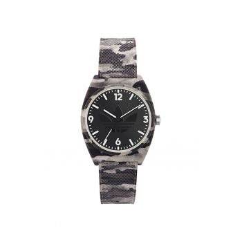 Ceas  Originals Street Project Two - camuflaj - hesalit - 50m rezistent la apa - negru-gri-alb