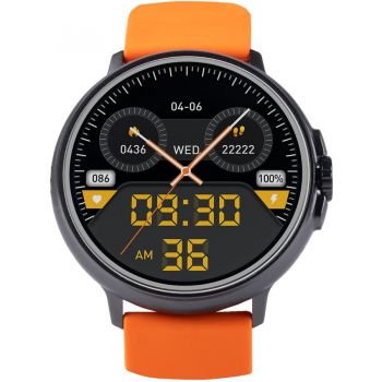 VIVAX SmartWatch Vivax Life PRO2, Bluetooth 5.2, Rezistența la apă IP68, Procesor Realtek RTL8763EW / 2 nuclee, 128 GB, Portocaliu