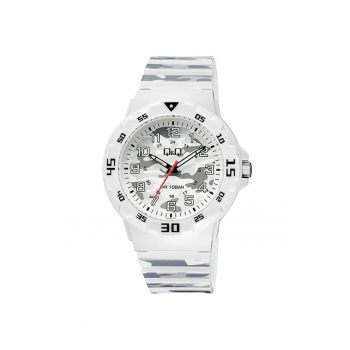 Ceas barbatesc  V02A-012VY Quartz Alb
