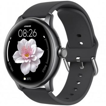 Ceas inteligent Smartwatch Joyroom JR-FC1 Call, Bluetooth, Ecran 1.28inch, Android/iOS, 98 moduri sport, IP68 (Negru)