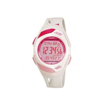Ceas  Timeless Collection STR-300-7EG - alb - quartz - rezistent la apa 5 ATM - curea din cauciuc