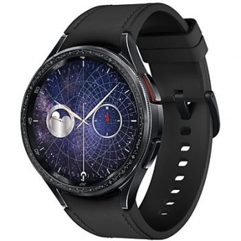 Samsung Smartwatch Samsung Watch 6 Classic Astro Edition, ecran AMOLED 1.47, 2GB RAM, 16GB Flash, Bluetooth 5.3, Carcasa Otel, 47mm, Waterproof 5ATM, Negru