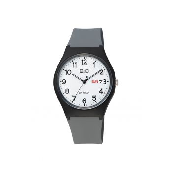 Ceas analog pentru femei -  Negru/Alb