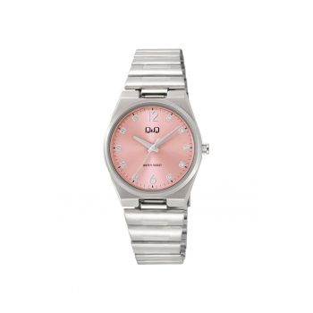 Ceas analogic de dama  Q84B-003PY - argintiu
