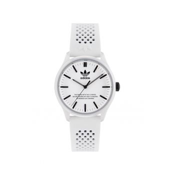 Ceas barbatesc  CODE ONE CERAMIC - ceramica - quartz - alb - 40x9.5mm