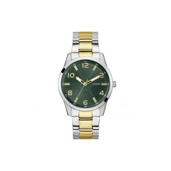 Ceas barbatesc  GW0804G4 - mecanism Quartz - carcasa din otel 42mm - curea din otel