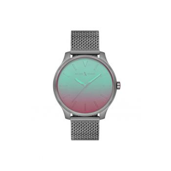 Ceas barbatesc  MEX3201 44mm - curea textila gri - rezistenta la apa 3 ATM